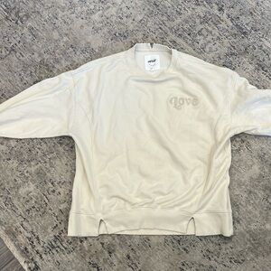 Aerie oversized Love this Moment sweatshirt